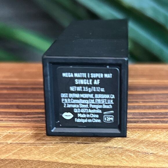 Morphe Mega Matte Lipstick in Single AF, Full Size. New without box. - Picture 7 of 7